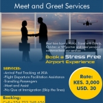 JKIA Fast Track VIP Meet Assist Services at Nairobi Airport on arrival